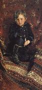 Ilia Efimovich Repin Painter s son Sweden oil painting reproduction